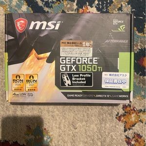 msi Geforce gtx 1050ti